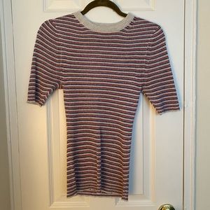 Something Navy Sparkle Pullover: exclusive